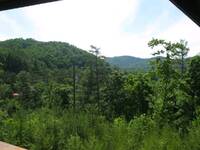 Mountain views from the front deck